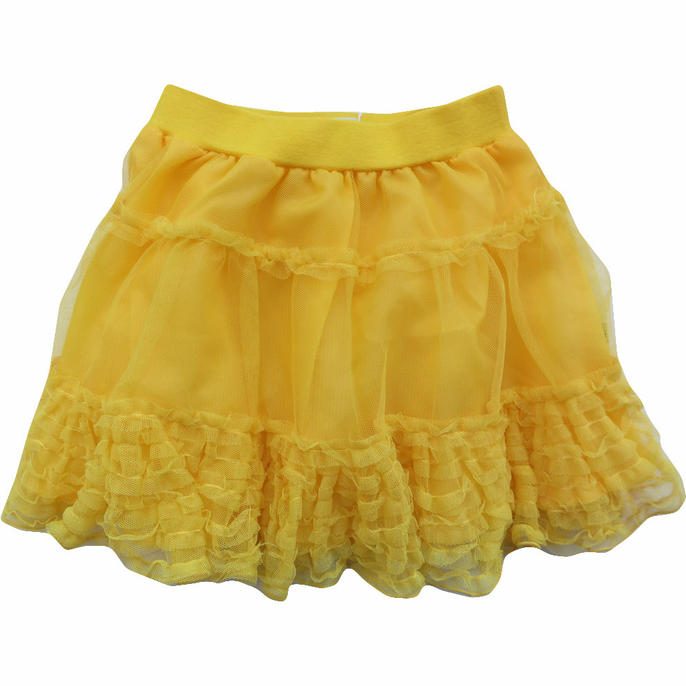 Smafolk tulle skirt yellow